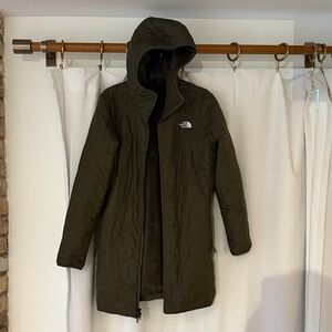The North Face Olive Jacket - Shady Glade Insulated Parka